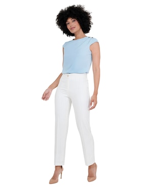 Pantalón Atelier Petite regular para mujer