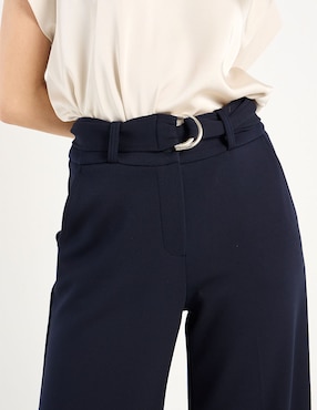 Pantalón Atelier Petite amplio para mujer