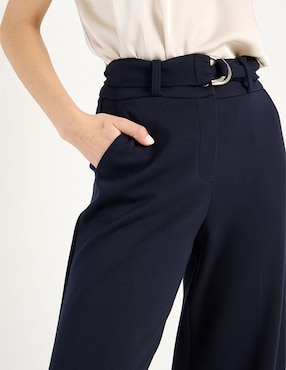 Pantalón Atelier Petite amplio para mujer