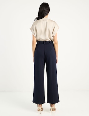 Pantalón Atelier Petite amplio para mujer