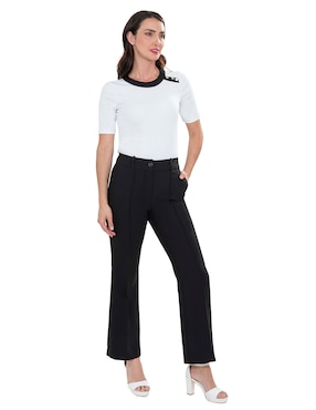 Pantalón Atelier Petite regular para mujer