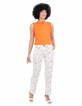 Pantalón Atelier Petite regular para mujer