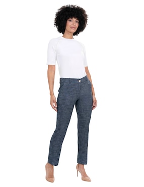 Pantalón Atelier Petite regular para mujer