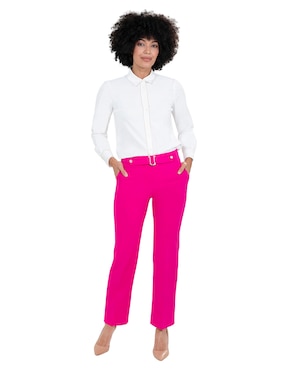 Pantalón Atelier Petite regular para mujer
