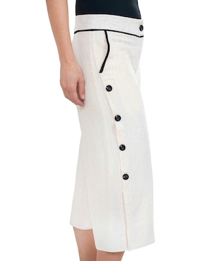 Pantalón Coulotte Atelier Petite amplio para mujer