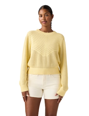 Suéter Levi's cuello redondo para mujer