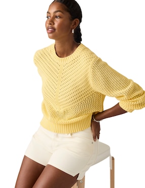Suéter Levi's cuello redondo para mujer