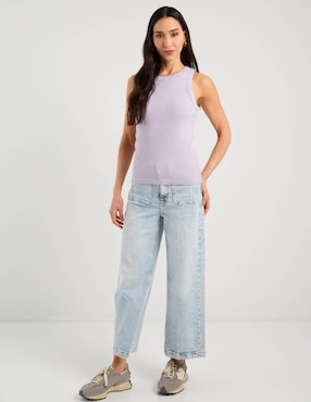 Playera Dockers cuello redondo para mujer