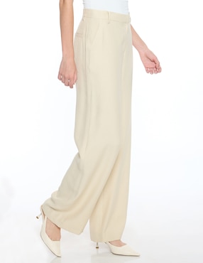 Pantalón relaxed Foley's amplio para mujer