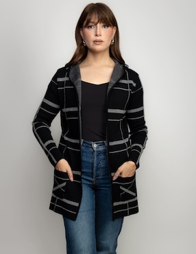 Suéter Zuio cuello abierto para mujer