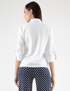 Blusa Trinity manga 3/4 para mujer