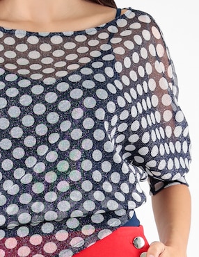 Blusa Trinity manga 3/4 para mujer