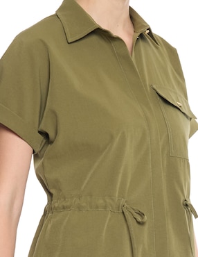 Blusa camisera Foley's Mylah manga corta para mujer