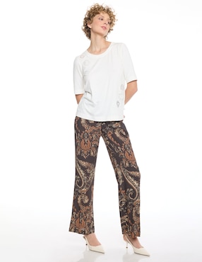 Blusa Foley's Molly manga al codo para mujer