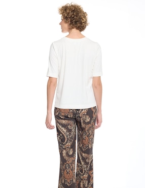 Blusa Foley's Molly manga al codo para mujer
