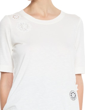 Blusa Foley's Molly manga al codo para mujer