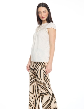 Blusa Foley's Molly manga corta para mujer