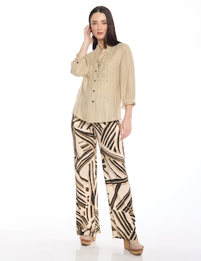 Blusa Foley's Molly manga 3/4 para mujer