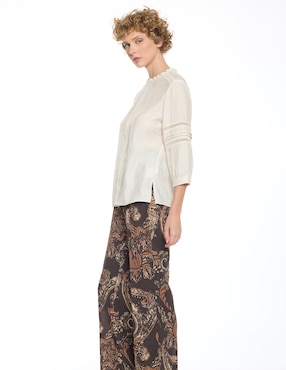 Blusa Foley's Molly manga 3/4 para mujer