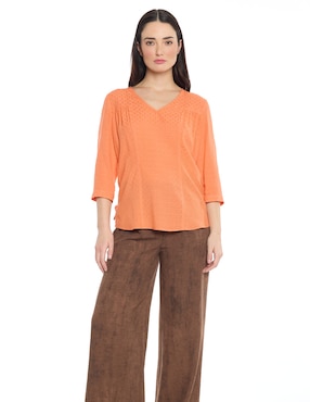 Blusa Foley's Molly manga 3/4 para mujer