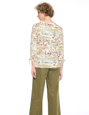 Blusa Foley's Mylah manga 3/4 para mujer