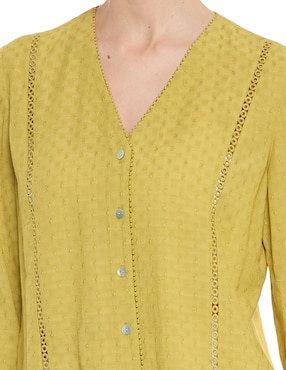 Blusa Foley's Mylah manga 3/4 para mujer