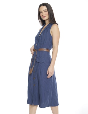 Vestido midi formal Foley's para mujer
