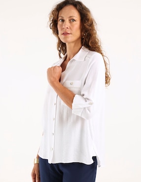 Blusa Dándara manga larga para mujer