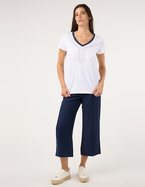 Blusa Dándara manga corta para mujer