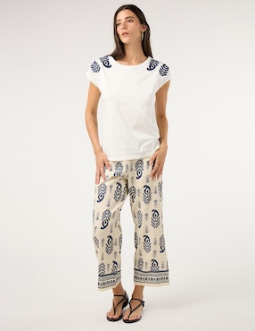 Blusa Dándara manga corta para mujer