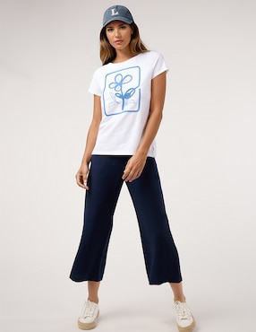 Blusa Dándara manga corta para mujer
