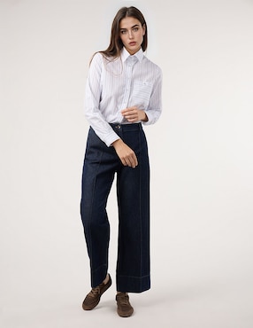 Pantalón coulotte Dándara amplio para mujer