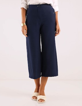 Pantalón coulotte Dándara relajado para mujer