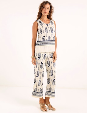 Pantalón Dándara straight para mujer
