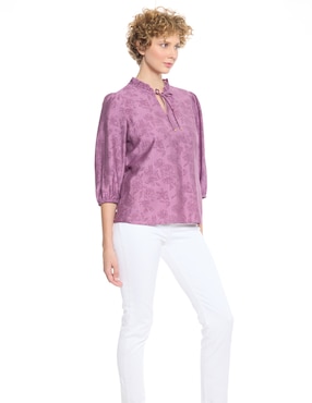 Blusa Foley's Mylah manga 3/4 para mujer
