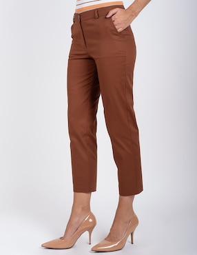 Pantalón capri Delirium straight para mujer