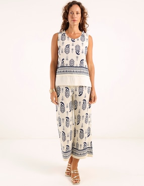 Blusa Dándara sin manga para mujer