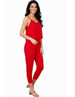 Jumpsuit Active Usa estampado liso para mujer