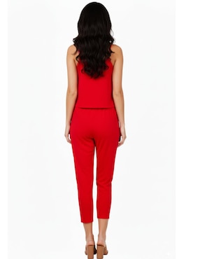 Jumpsuit Active Usa estampado liso para mujer