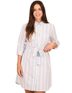 Vestido a la rodilla casual Ferrioni para mujer