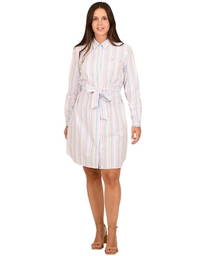 Vestido a la rodilla casual Ferrioni para mujer