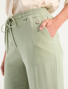 Pantalón capri Ferrioni regular para mujer
