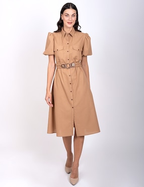 Vestido a la rodilla casual Delirium para mujer