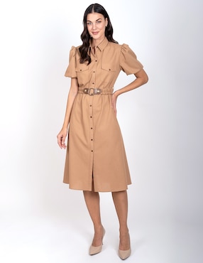 Vestido a la rodilla casual Delirium para mujer