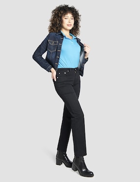 Pantalón de vestir Oggi Jeans straight para mujer