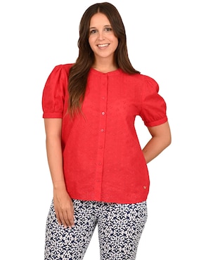 Blusa Ferrioni manga corta para mujer