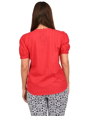 Blusa Ferrioni manga corta para mujer