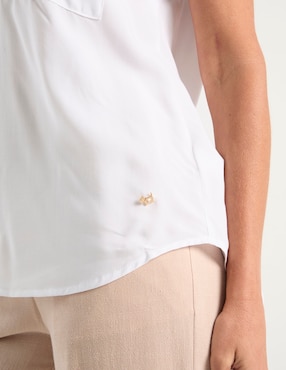 Blusa Ferrioni manga corta para mujer