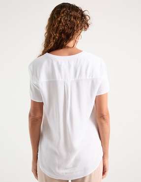 Blusa Ferrioni manga corta para mujer
