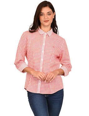 Blusa Ferrioni manga 3/4 para mujer